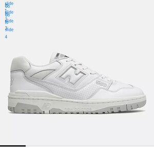 White new balance 550s